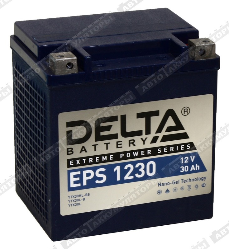 АКБ Delta 30 Ач EPS 1230 (YTX30L-BS)
