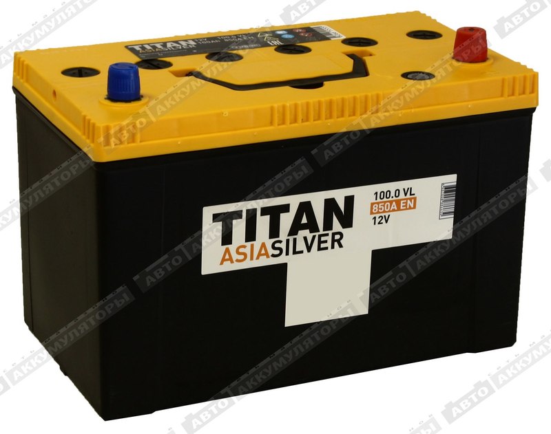АКБ Titan Asia Silver 100 Ач о/п 6СТ-100.0 VL (D31FL)