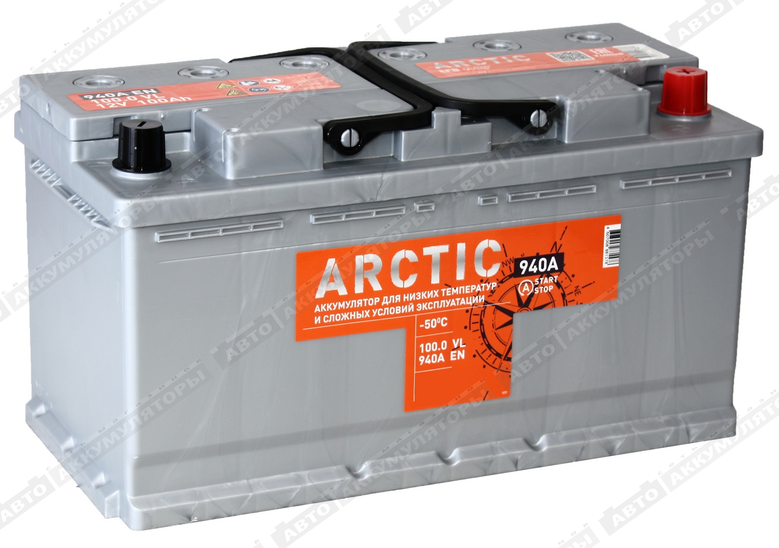 АКБ Titan Arctic Silver 100 Ач о/п 6СТ-100.0 VL