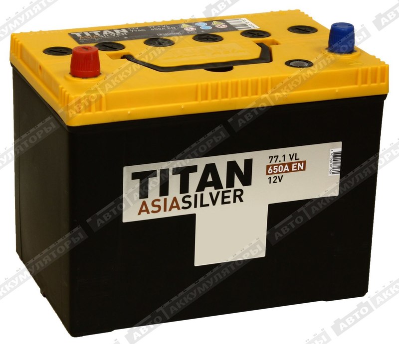 АКБ Titan Asia Silver 77 Ач 6СТ-77.1 VL (D26R)