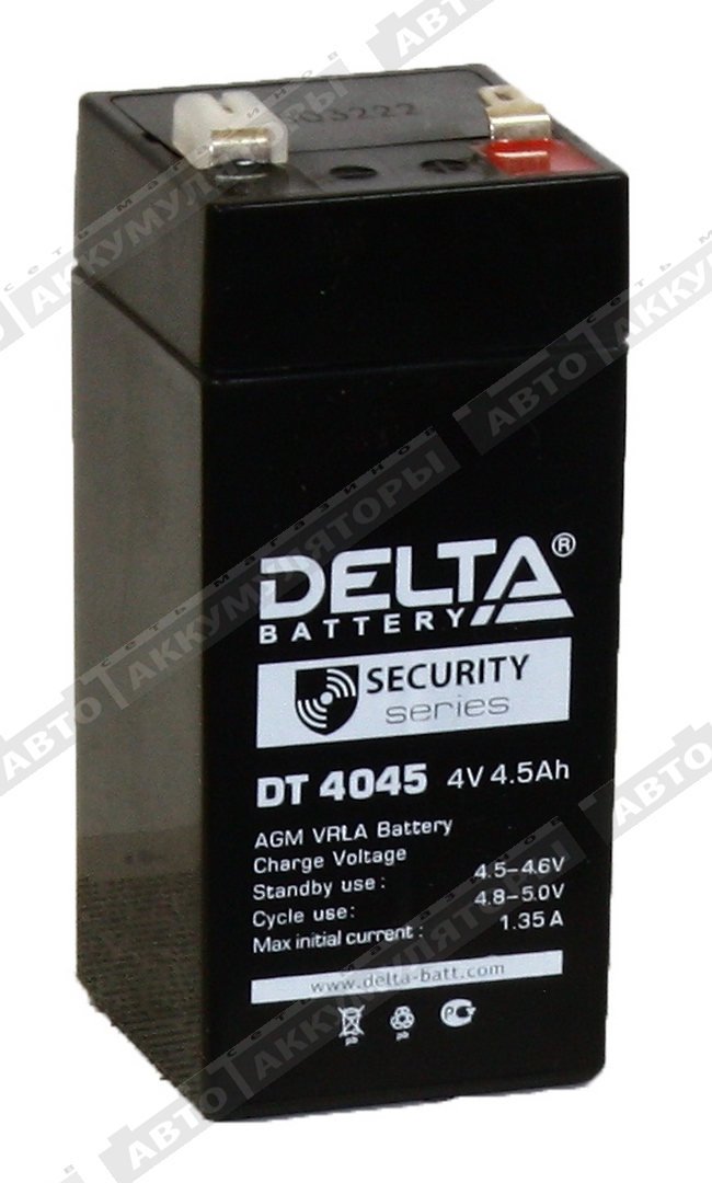 АКБ Delta 4,5 Ач 4 Вольт DT 4045 (47)