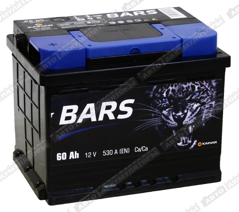 АКБ BARS 60 Ач 6СТ-60.1 VL