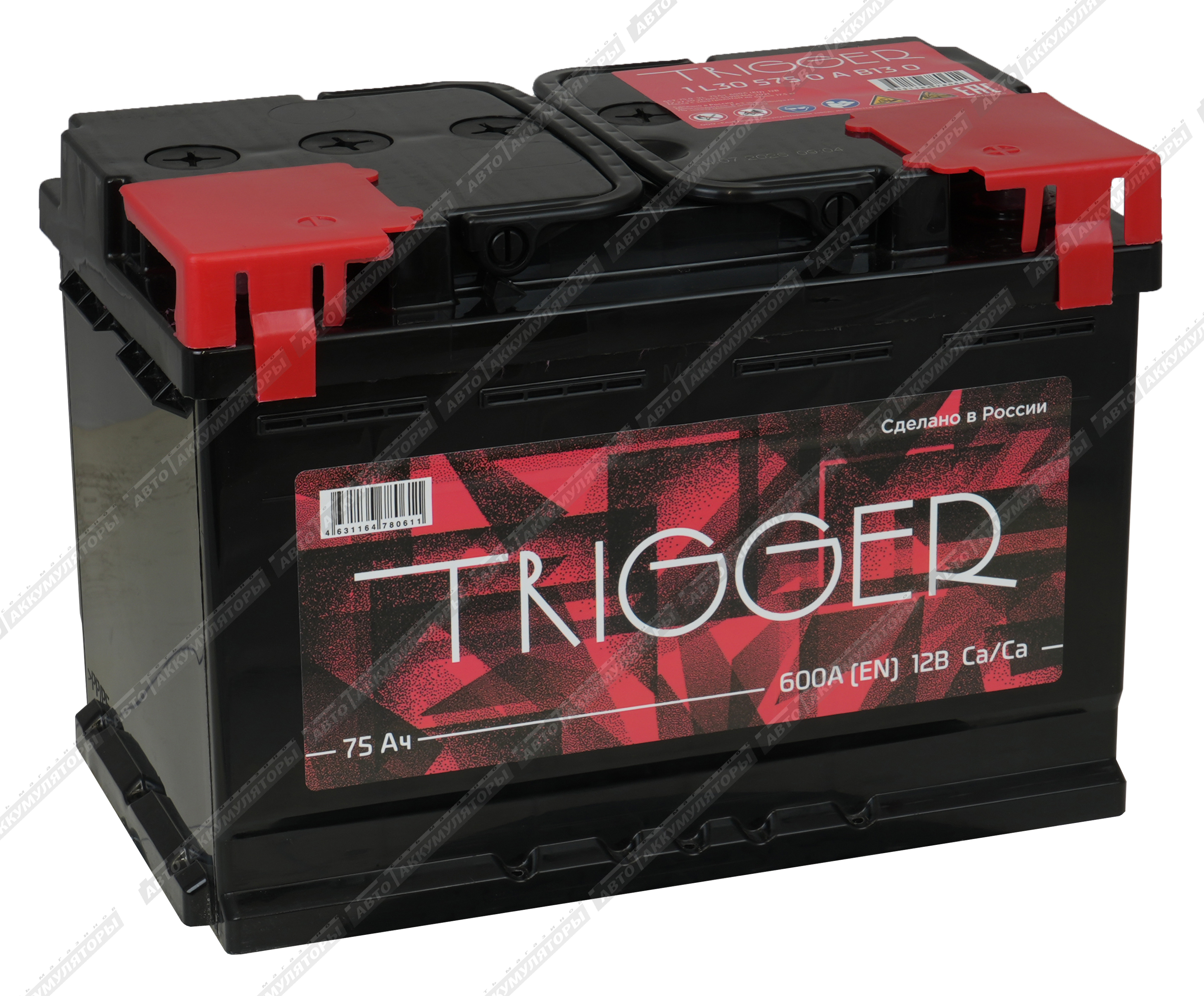 АКБ Trigger 75 Ач о/п 6СТ-75.0 VL