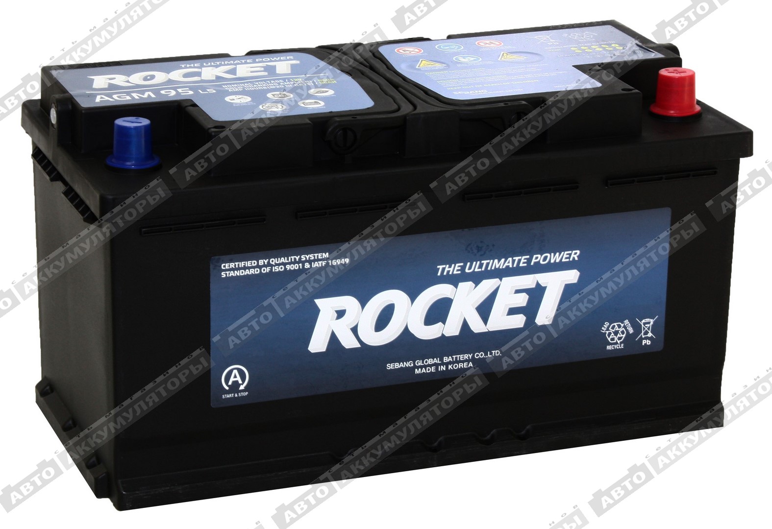 АКБ Rocket 95 Ач о/п AGM L5