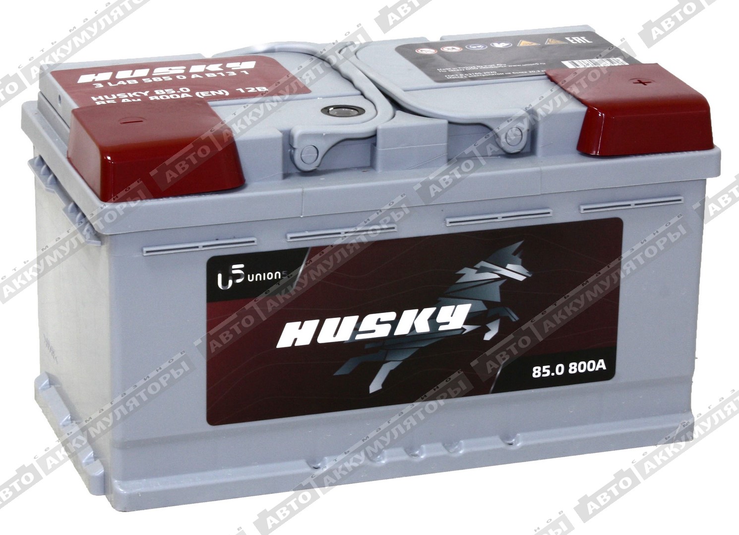 АКБ Husky 85 Ач о/п 6СТ-85.0 (низкая)