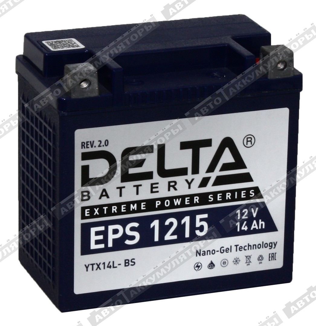 АКБ Delta 15 Ач EPS 1215 (YTX14L-BS)