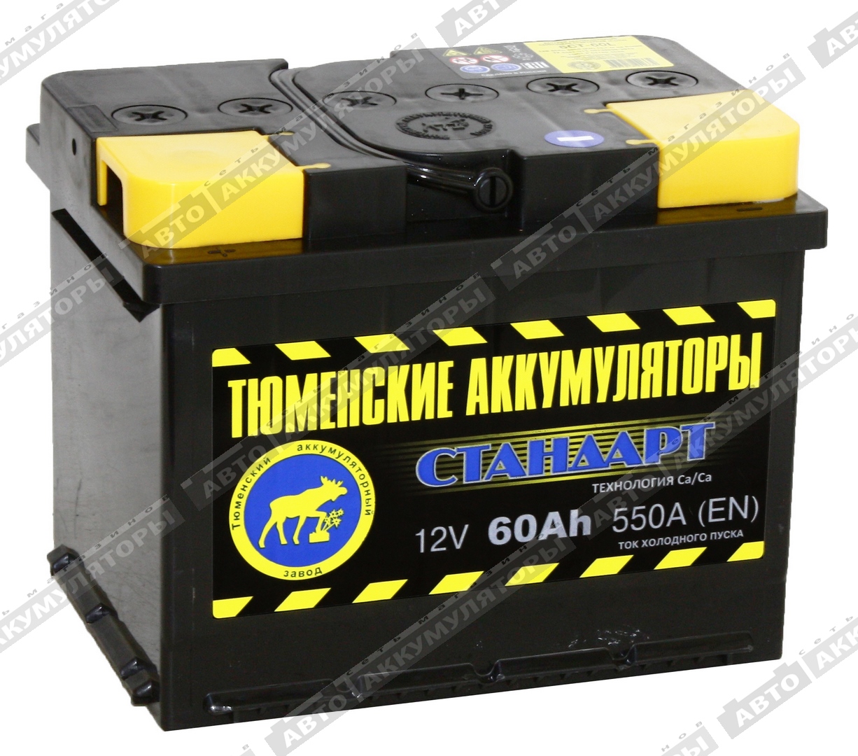 АКБ Тюмень 60 Ач 6СТ-60L Standard