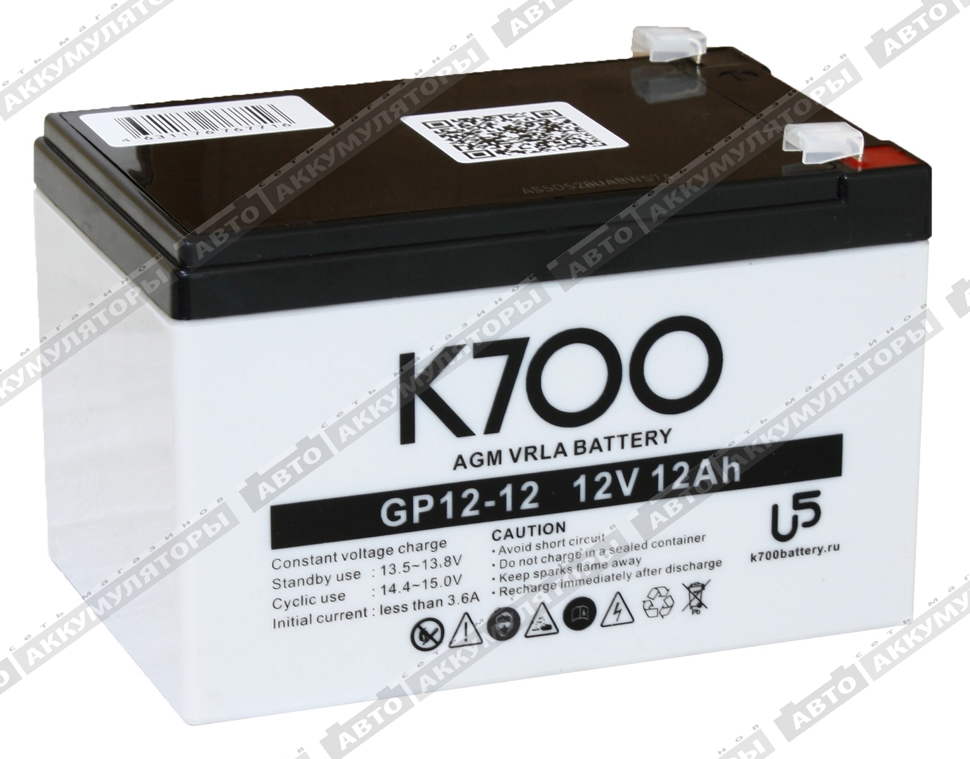 АКБ K700 12 Ач 12 Вольт GP12-12