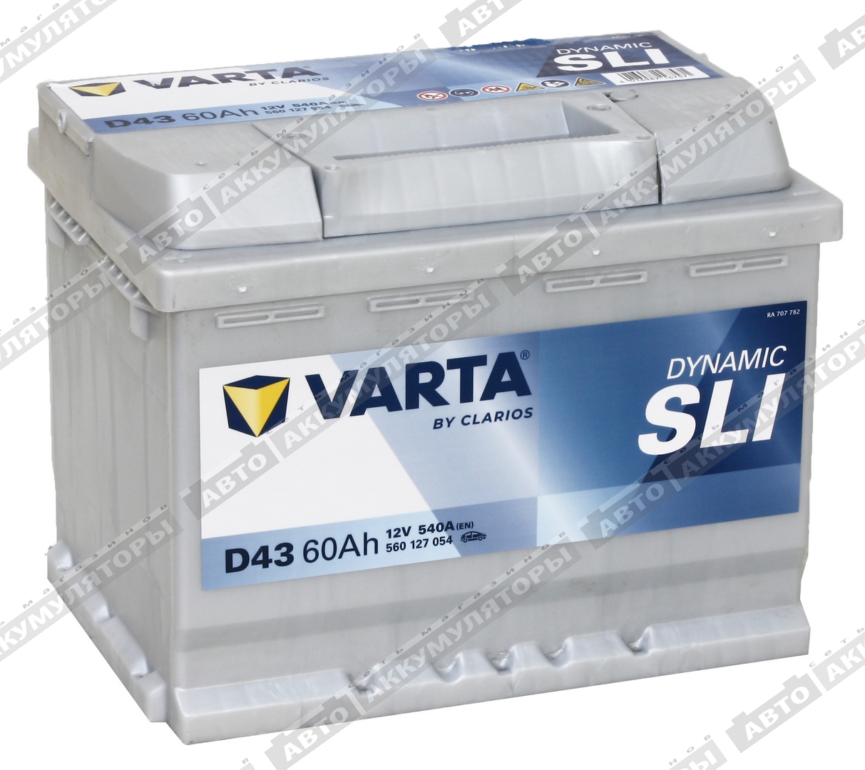 АКБ Varta 60 Ач Dynamic SLI 560 127 054