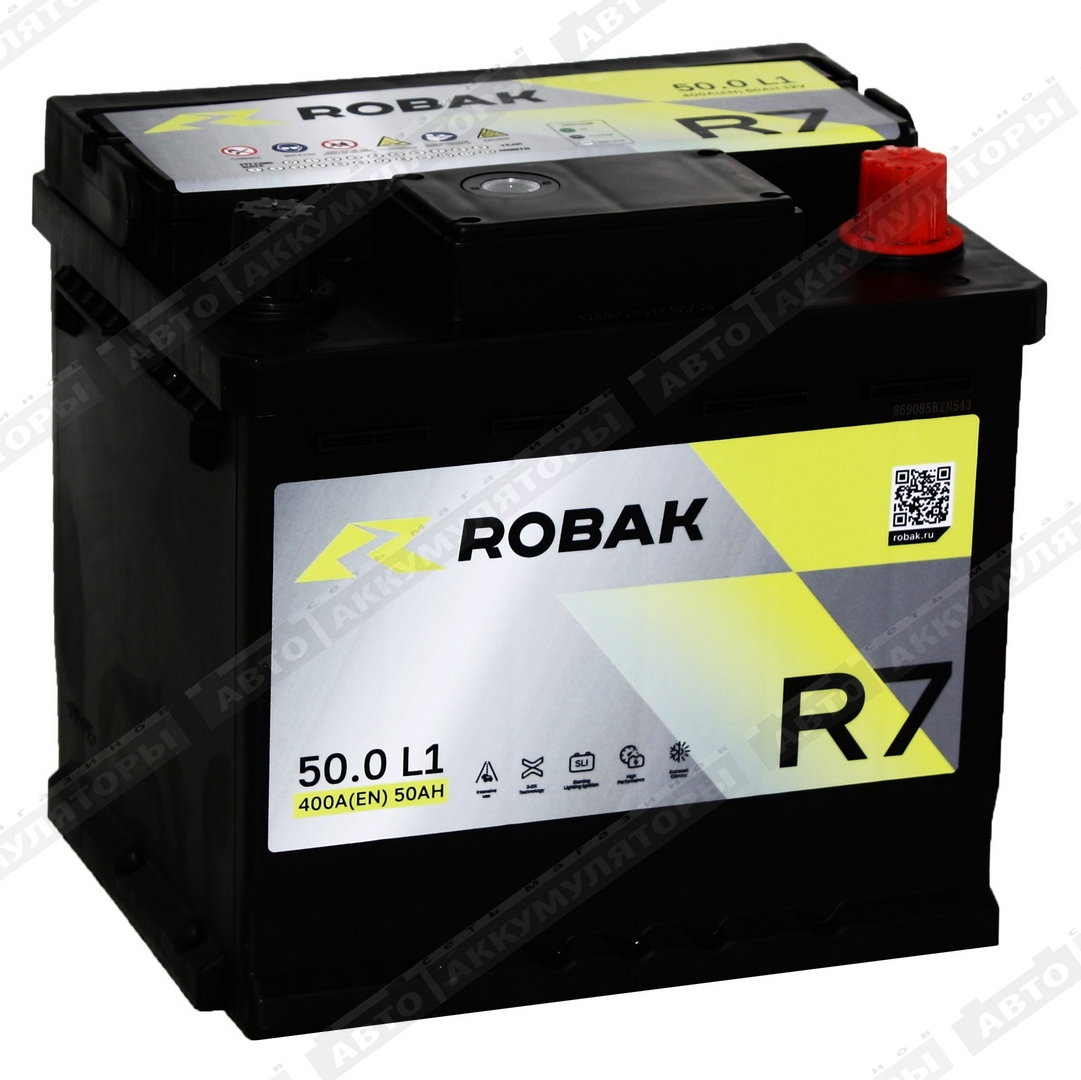 АКБ Robak R7 50 Ач о/п 6СТ-50.0 VL