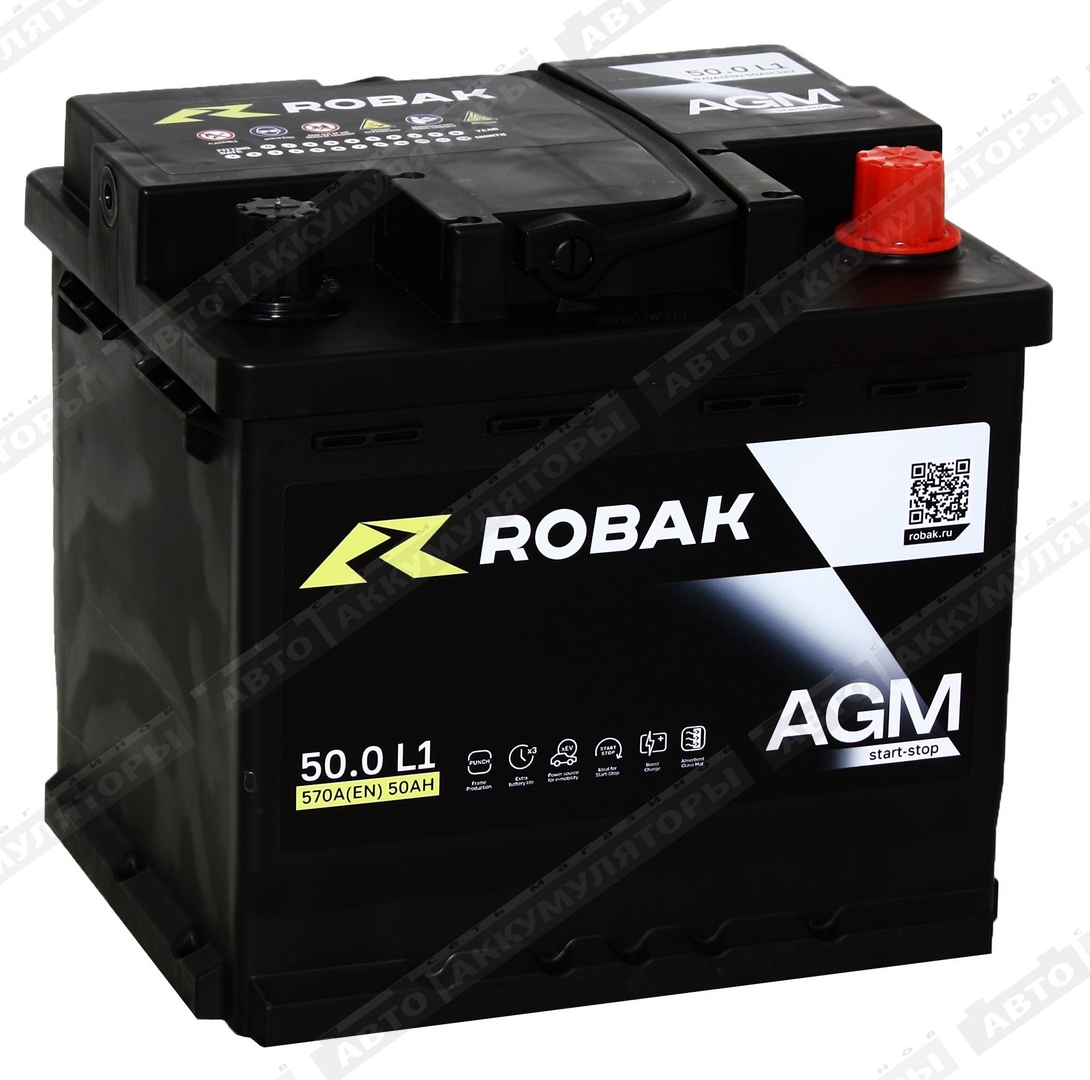 АКБ Robak AGM 50 Ач о/п
