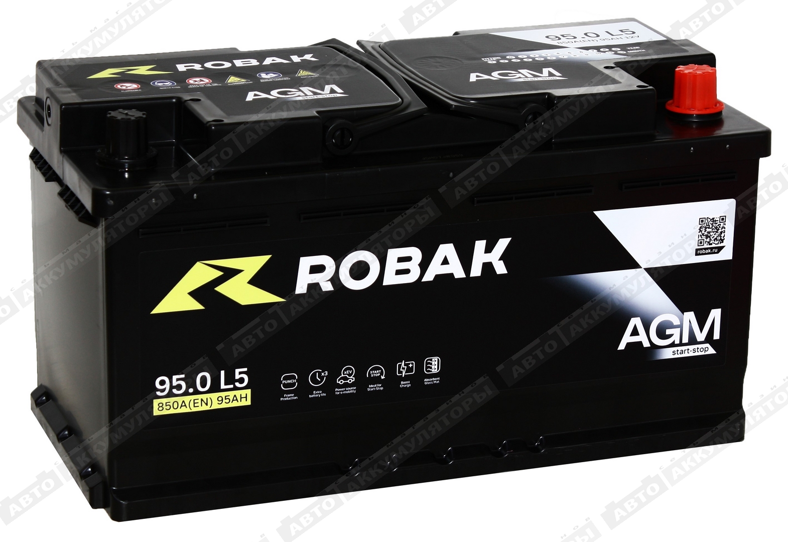АКБ Robak AGM 95 Ач о/п
