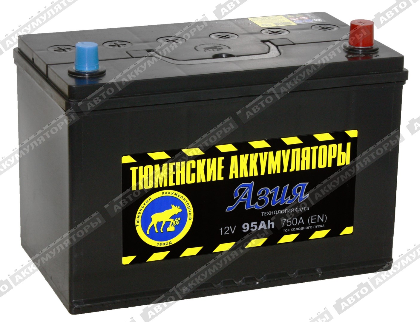 АКБ Тюмень 95 Ач о/п 6СТ-95LR Азия