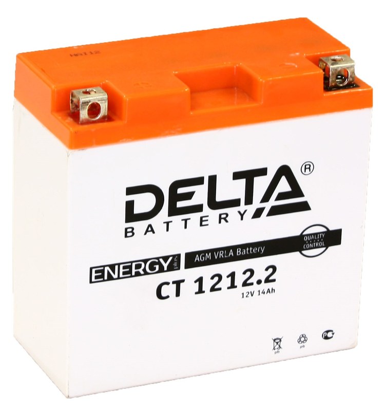 АКБ Delta 14 Ач CT 1212.2 (YT14B-4)